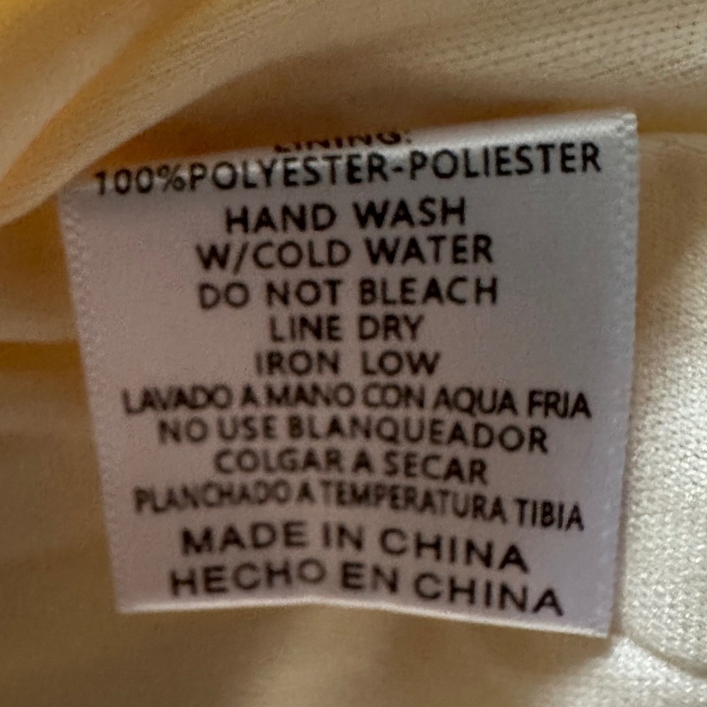 Worth Collective Corrine Maxi Dress in Light Butter Yellow - Size Small NWT - Picture 9 of 10